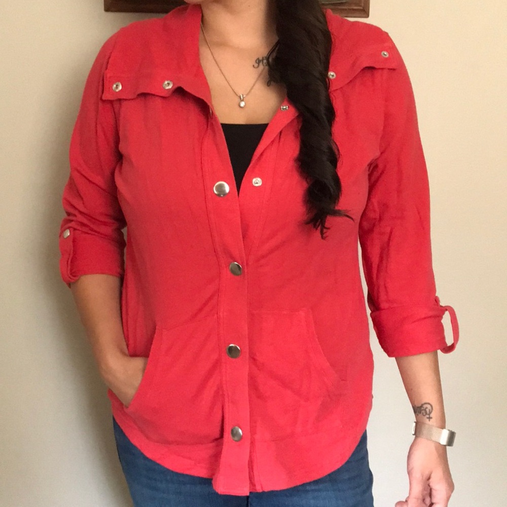 Quarter sleeve over shirt